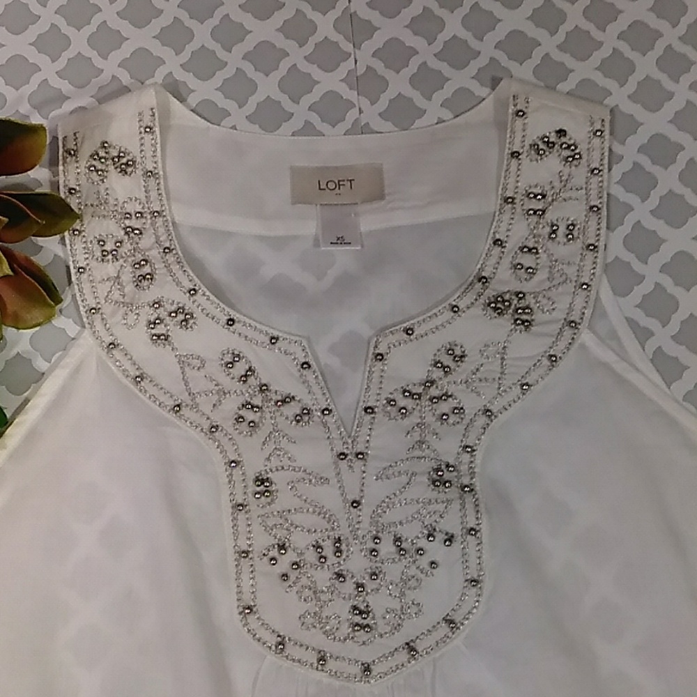 LOFT TOP WOMEN'S  SIZE XS - Picture 2 of 8